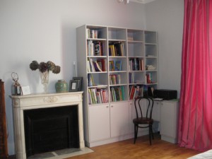 Création d'une chambre dans un bureau