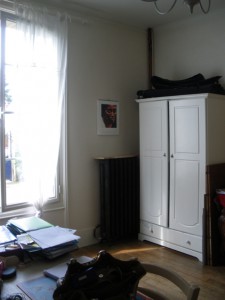 Création d'une chambre dans un bureau
