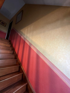 Rénovation d'une entrée, d'un palier, et d'une montée d'escalier