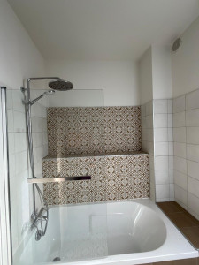 Rénovation d'une salle de bain sur Chantilly 