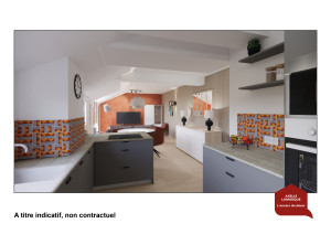 Rénovation d'un séjour/ cuisine ouverte
