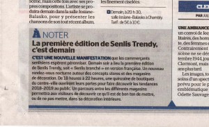 Le Parisien - Senlis Trendy